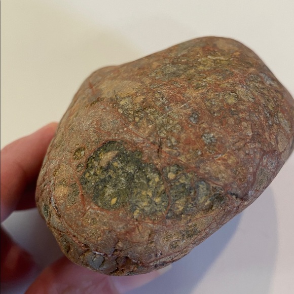 Lake Superior Shoreline Rock Red/Green Michigan Rock - Picture 3 of 13